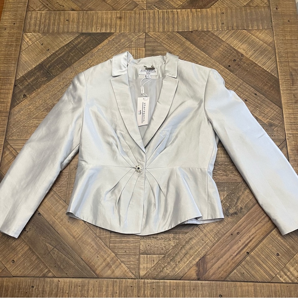 Sharagano Silver Women's Blazer